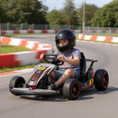 24V Electric Go Kart for Kids - Musical Ride-On Toy