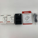 Grepro Dual Charger and Dual Rechargeable NP-W126 Lithium-Ion Battery Set