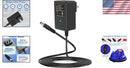Kid-Friendly 12V Battery Charger for Electric Cars - Overload Protection Certified