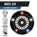 EzyRoller LED Glow Wheels Set of 3 for Classic and Drifter Models