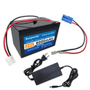 24V 8Ah Lithium Battery for Children's Ride-On Vehicles with 2A Charger and 25A BMS Compatibility