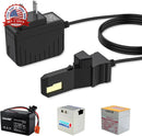 12V Power Wheels Battery Charger with Gray and Orange Top