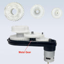 Set of 2 550 Gearbox 12V 12000RPM Replacement Motors for Ride-On Vehicles