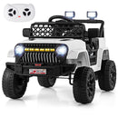 12V Battery-Powered Electric Ride-On Truck for Kids with 3 Speed Options
