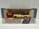 Motorific Custom Cars Thunderbird - Yellow with Black Roof and Red Stripes