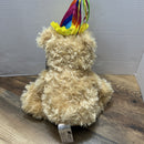 Birthday Bear Plush Cupcake LED Light Fan with Beatles Tunes