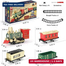 Interactive Electric Train Playset for Children 4-8 with Lights and Sounds