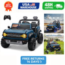 24V Dual-Seater Ford Bronco Raptor Electric Ride-On Truck with Remote Control