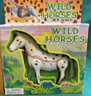 1999 Wild Horses Animal Kingdom Series Flip the Tail Horse in Box