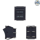 High Low Speed Switch Set for Ride On Cars - 2 Pack with 6 Connectors for 6V and 12V