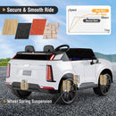 Dual Seat Remote-Controlled Ride-On Truck with 3 Speed Settings, LED Lights, Horn, and Music