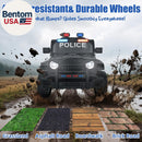 12V Electric Police Car for Kids with Parental Control