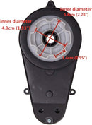 Compact 12V DC Motor Gearbox for Effortless Installation in Kids Ride-On Cars