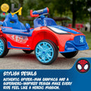 Dynacraft Spider-Man 6V Electric Ride-On Superhero Car for Kids