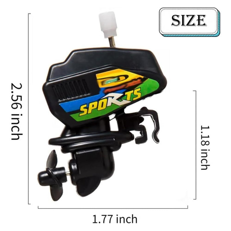 Mini Wind-Up Boat Motor Coffee Stirrer Mixer Novelty Gift