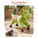 Dinosaur Ride-On Toy for Kids with Realistic Roaring Sounds