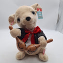 Cuddle Barn Chuey Bamba Mariachi Plush Singing Chihuahua with Maracas S5