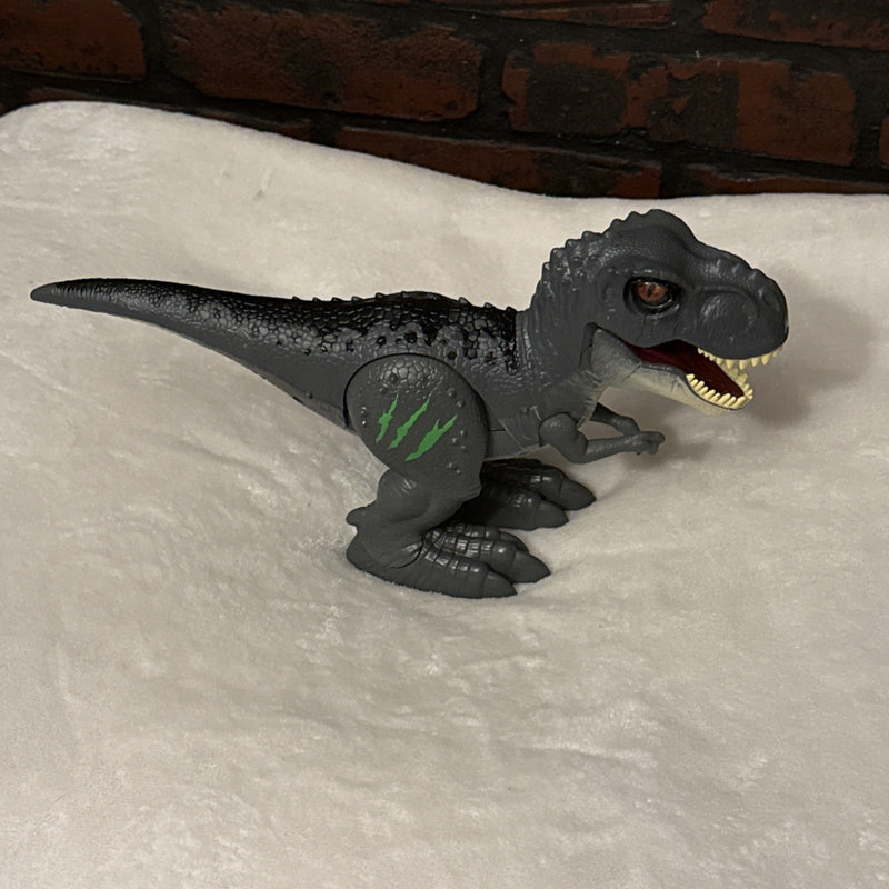 Interactive Animated Attacking T-Rex Dinosaur Toy with Walking and Sound Effects