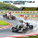 24V 2x150W Drift Go Kart for Kids with Adjustable Seat✨