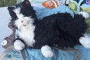 Companion Pet for Seniors - Lifelike Animatronic Cat - Realistic Soft-Touch Joy