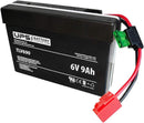 6V Kid Trax Compatible Replacement Battery for Toddler Ride-Ons and Cars