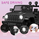 Kids Electric Ride-On Jeep 12V/24V Power Wheels with Music and Remote Control