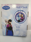 Disney Frozen Elsa and Anna Double-Sided 10" Wall Clock