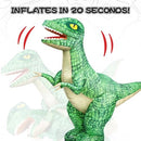 2.4GHz Remote-Controlled Inflatable Dinosaur Toy for Children