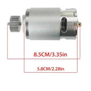 12V 40000RPM RS550 Motor Enhancement for Children's Ride-On Vehicles, Power Wheels, Pinion Gear