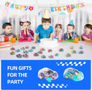 Assorted Mini Pull Back Racing Cars for Kids, 50-Pack Party Favor Set