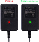 12V Square Plug Adapter Charger for Kids' Ride-On Cars and Toys, 1000mA | Red
