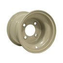 GTW 8-Inch Golf Cart Wheel and Tire Set with Stone Steel Design
