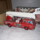 1970s Horikawa Battery-Powered Fire Engine with Action Ladder and Mystery Features