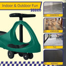 Twist and Go Wiggle Ride-On Toy - Green and Black, No Batteries or Pedals