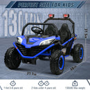 24V Electric Kids Ride-On UTV Truck with 2 Seats, 4WD and Remote Control, 4x80W Motors