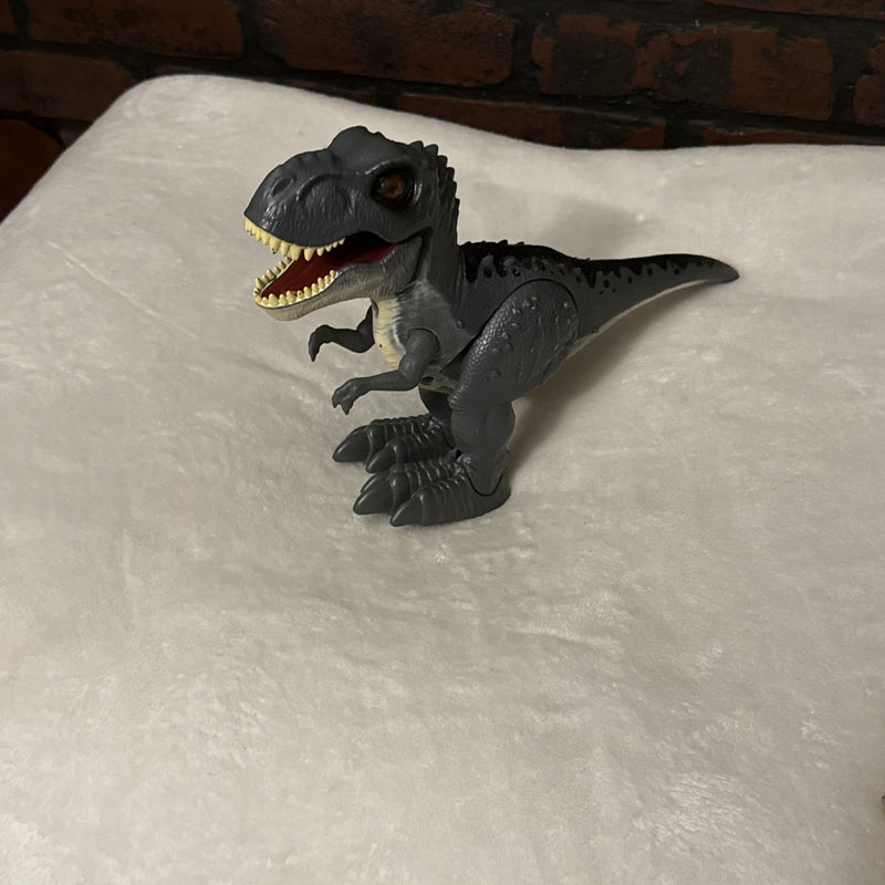 Interactive Animated Attacking T-Rex Dinosaur Toy with Walking and Sound Effects