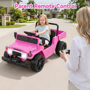 OLAKIDS Toyota 12V Electric Ride-On Car for Kids with Dump Bed