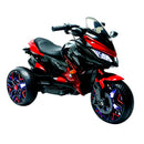 12V Battery-Powered Kids Motorcycle Ride-On with Illuminated Wheels