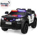 Bluetooth-Enabled Police Car Ride-On for Toddlers