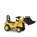 All-in-One Ride-On Bulldozer Digger and Tractor with Cart