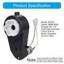Gearbox Upgrades for 12V Electric Ride-On Car Motors