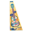 Disney Stitch Wooden Acoustic Guitar for Kids - 6 Nylon Strings, 78 cm