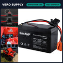 12V 9.5Ah Rechargeable Battery for Ride-On Toys with Red 2-Pin Connector