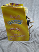 2001 Gemmy Vintage Kung Fu Dancing Hamster with Nunchucks in Black Gi