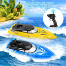 Lumiparty 2PACK Remote Control Boats for Kids and Adults, 10km/H 2.4G Speed