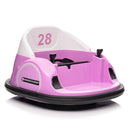 12V Electric Bumper Car for Toddlers with 360 Degree Spin and Remote Control