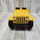 Retro Yellow Battery-Operated Fancy Buggy Kit with Unused Stickers