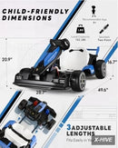 24V Porsche Drift Go Kart for Kids in Blue
