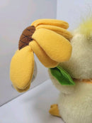 Charming 8" Animated Easter Chick Plush Toy Sings "I Can See Clearly"