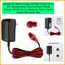 12V Charger for Ride-On Toys Compatible with ATV, Mercedes-Benz Truck, and Car